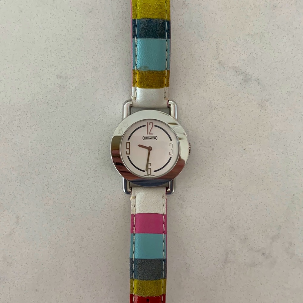 Coach quartz watch.